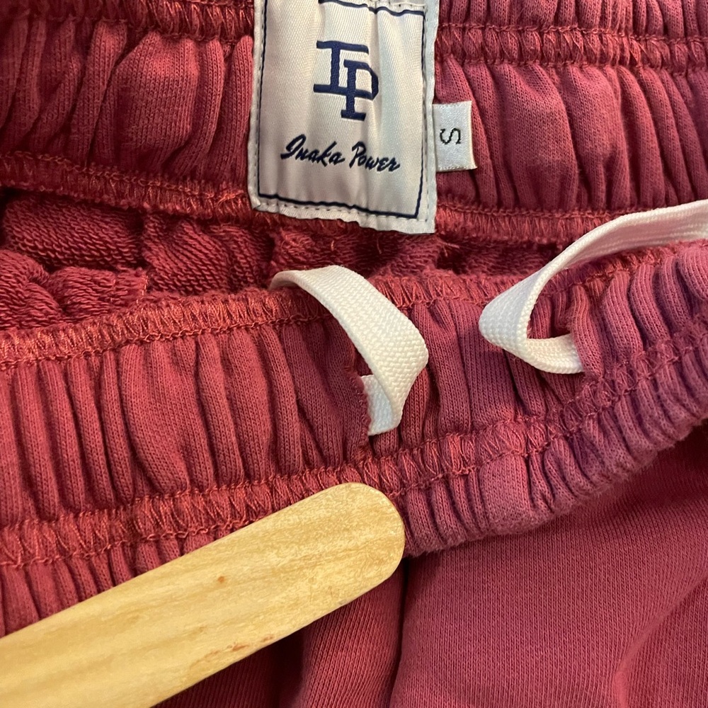 NWOT Inaka Power Burgundy Shorts with Logo - Picture 5 of 6